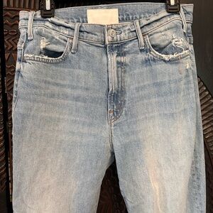 MOTHER Light Blue Denim Jeans